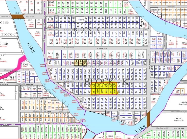 16 Katha North-South Facing Plot in Bashundhara K Block | Agamir Property