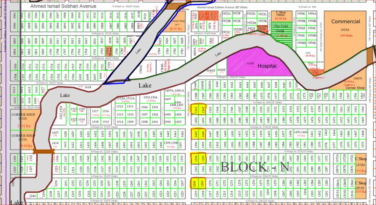 10 Katha North-West Corner Plot in Bashundhara N Block | Agamir Property