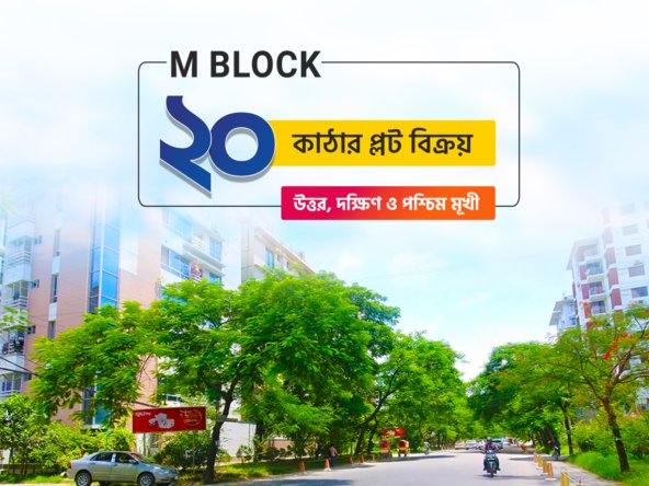 20 Katha Corner Plot at Bashundhara M Block | Agamir Property