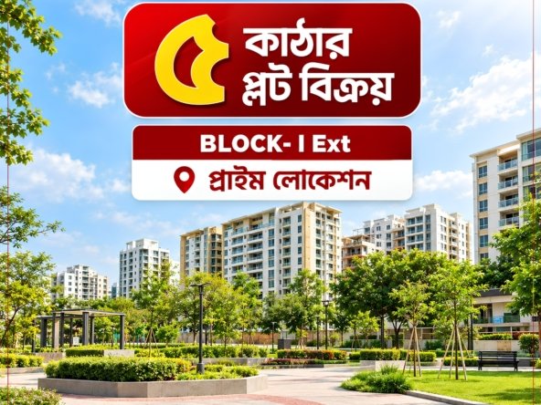 5 Katha Plot In Bashundhara I Extension Block | Agamir Property